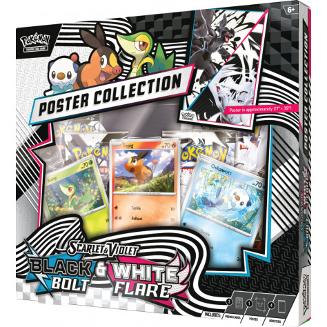 Black Bolt & White Flare - Unova Poster Collection