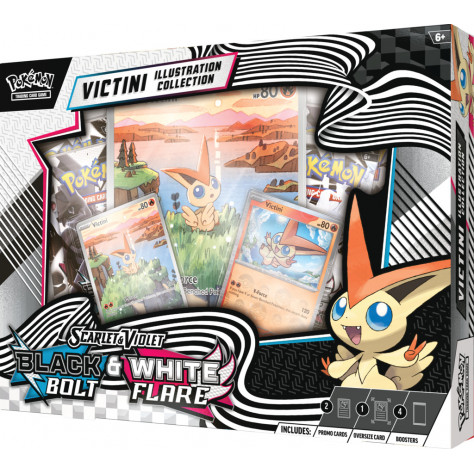 Black Bolt & White Flare - Unova Victini Illustration Collection