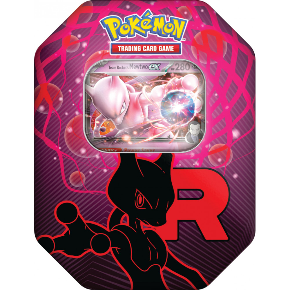 Pokemon TCG: Team Rocket Tin - Mewtwo ex