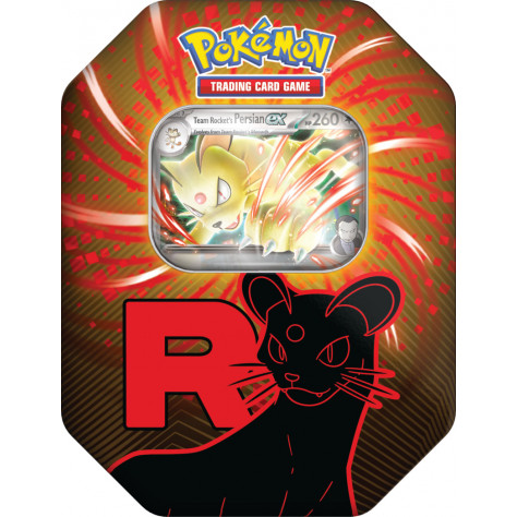 Pokemon TCG: Team Rocket Tin - Persian ex Pokemon TCG: Team Rocket Tin - Persian ex