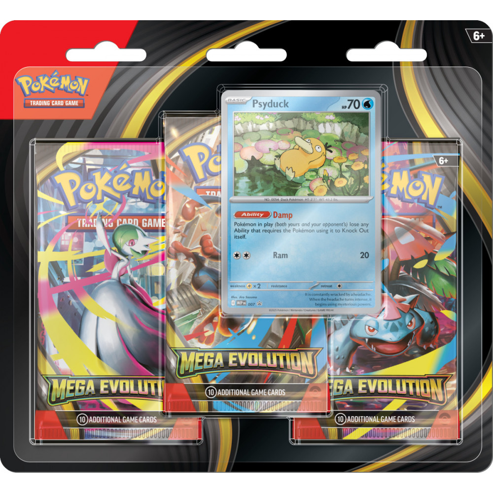 Mega Evolution - 3-Pack Blister (Psyduck)