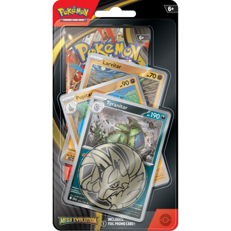 Mega Evolution: Premium Checklane Blister (Tyranitar) Mega Evolution: Premium Checklane Blister (Tyranitar)