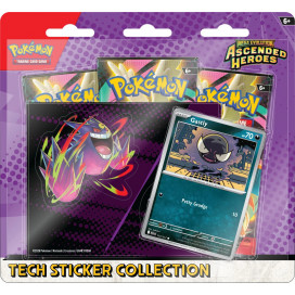 Mega Evolution - Ascended Heroes - Tech Sticker (Gastly/Mega Gengar)