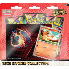 Mega Evolution - Ascended Heroes - Tech Sticker (Charmander/Mega Charizard Y)