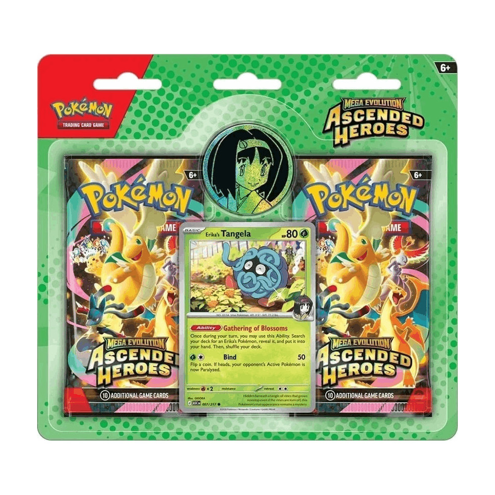 Ascended Heroes - Trainer's 2-pack Blister (Erika's Tangela)