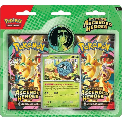 Ascended Heroes - Trainer's 2-pack Blister (Erika's Tangela)
