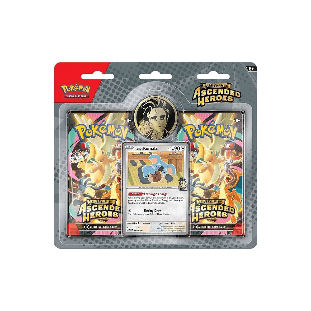 Ascended Heroes - Trainer's 2-pack Blister (Larry's Komola)