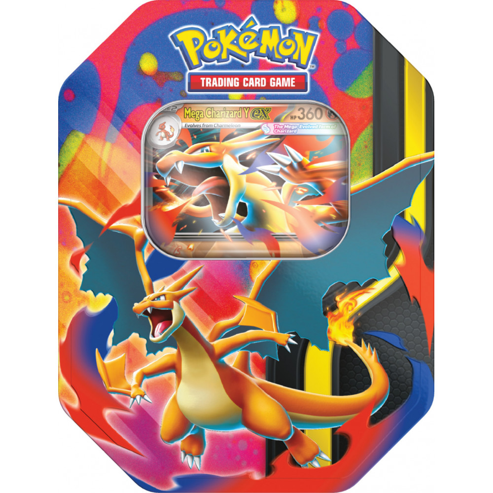 Mega Charizard Tin - Mega Charizard Y ex