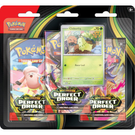 Perfect Order - 3-Pack Blister Bundle (Chikorita)