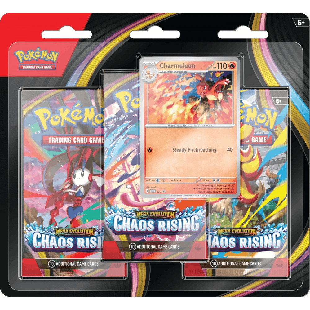 Chaos Rising - 3-Pack Blister (Charmeleon)