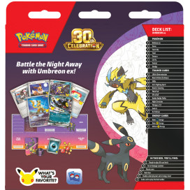 Pokemon TCG: 30th Celebration - Battle Deck (Umbreon ex)