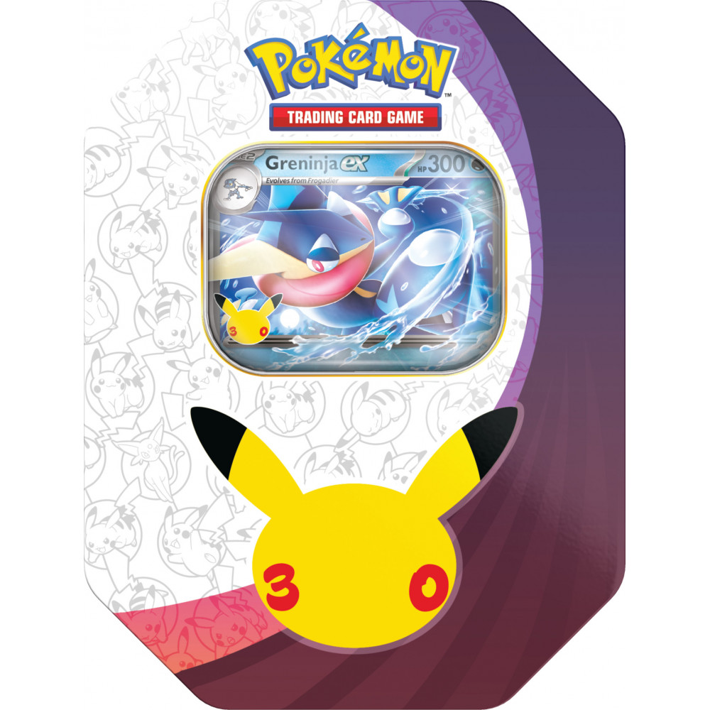 Pokemon TCG: 30th Celebration - Tin - Greninja ex