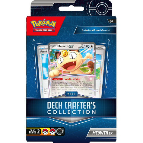 Pokémon TCG: Deck Crafter's Collection - Meowth ex